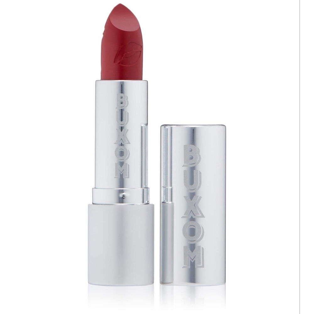 Buxom Full Force Red Plumping Lipstick in Shade Baller NEW